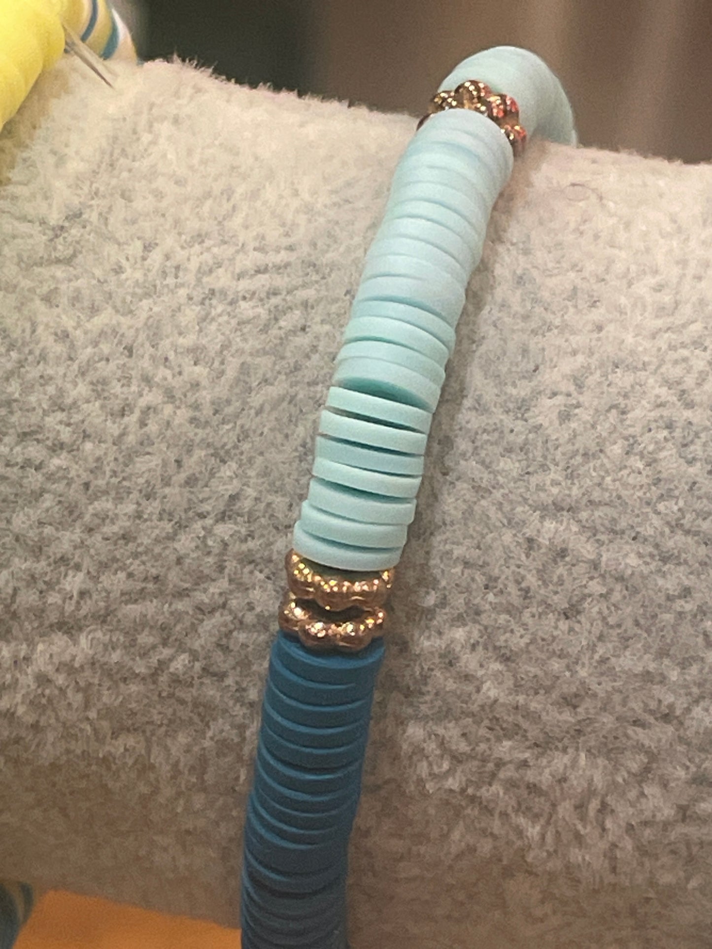 Blue wave bracelet