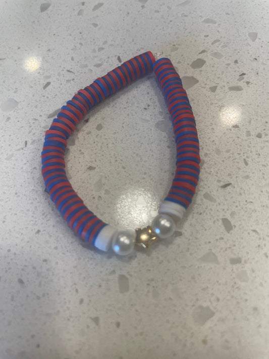 Red White & Blue Bracelet