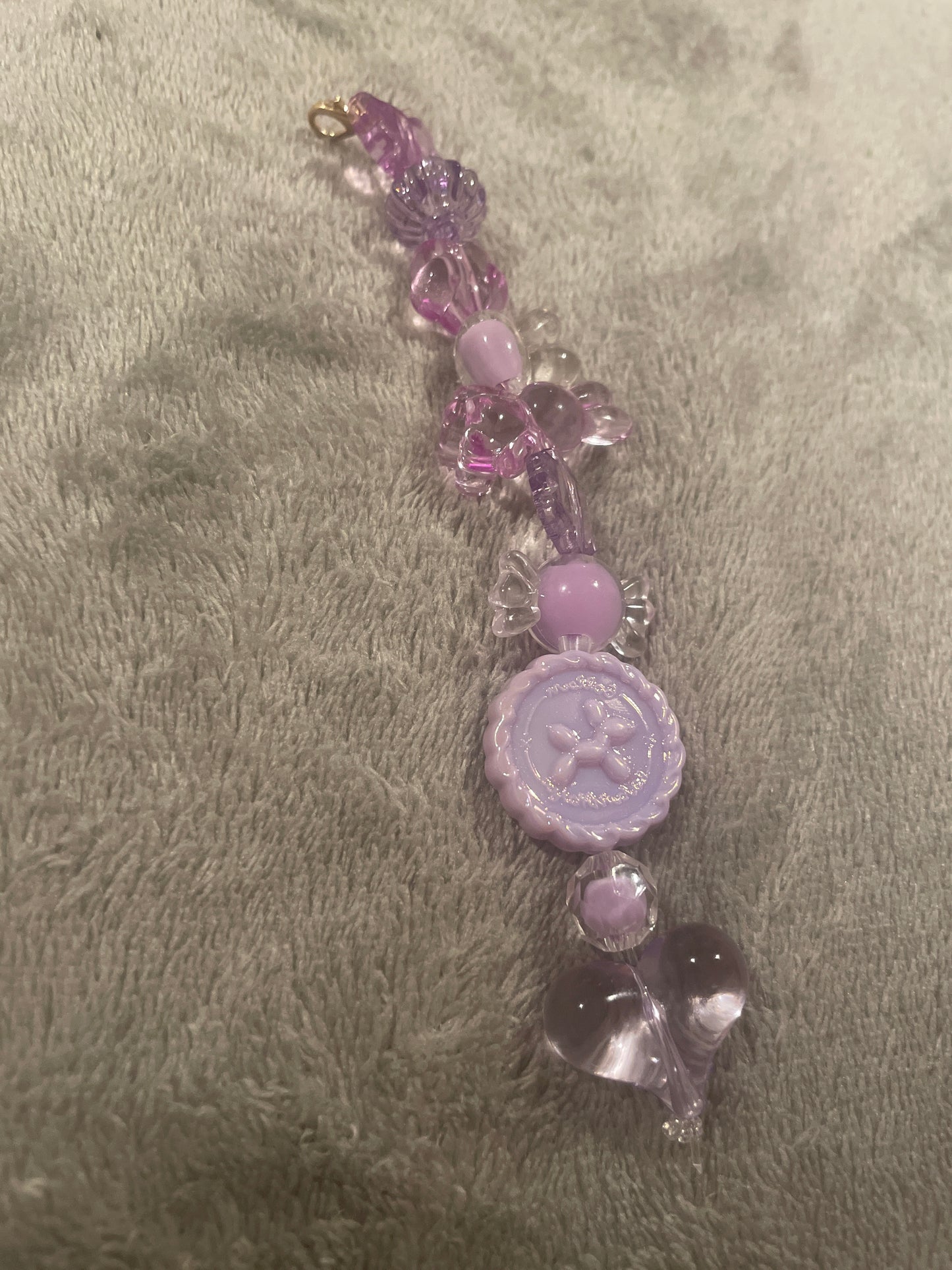 Purple phone charm💜