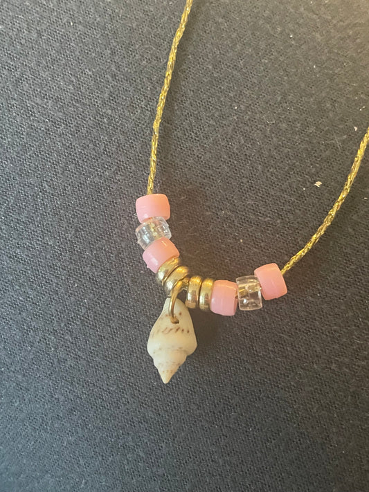 Pink sea necklace