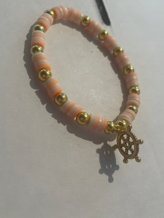 ⭐️ Gold & Orange⭐️ Sailers bracelet
