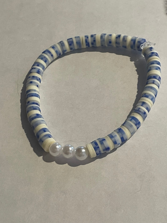 Seafoam pearl bracelet!🌊✨